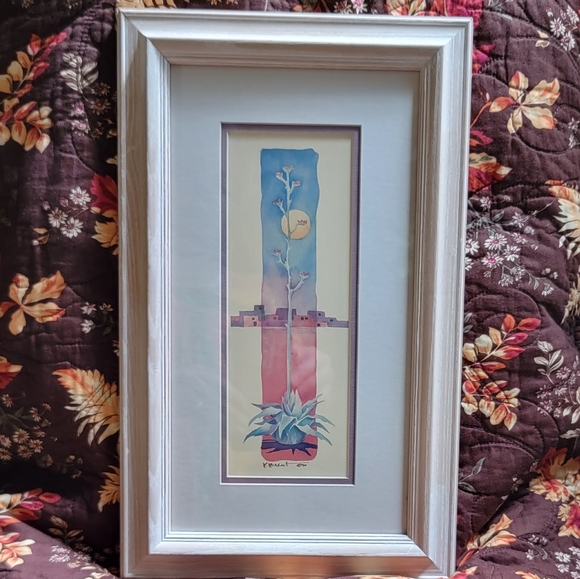 COPY - 🌵 Southwestern Watercolor 🌵 Signed by Artist - Picture 12 of 16